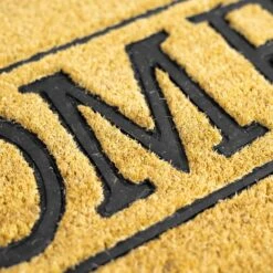 Deurmat Rubber Met Kokos Home 39 X 60 Cm -Tuingereedschaps Winkel deurmat home 3