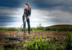 Fiskars Hark Kunststof Quikfit -Tuingereedschaps Winkel fiskars hark kunststof 2