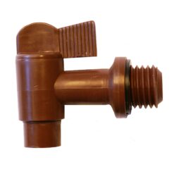 Roto Regenton 50 Liter Donkerbruin Inclusief Kraan -Tuingereedschaps Winkel regenton roto houtlook 360 liter bruin 1